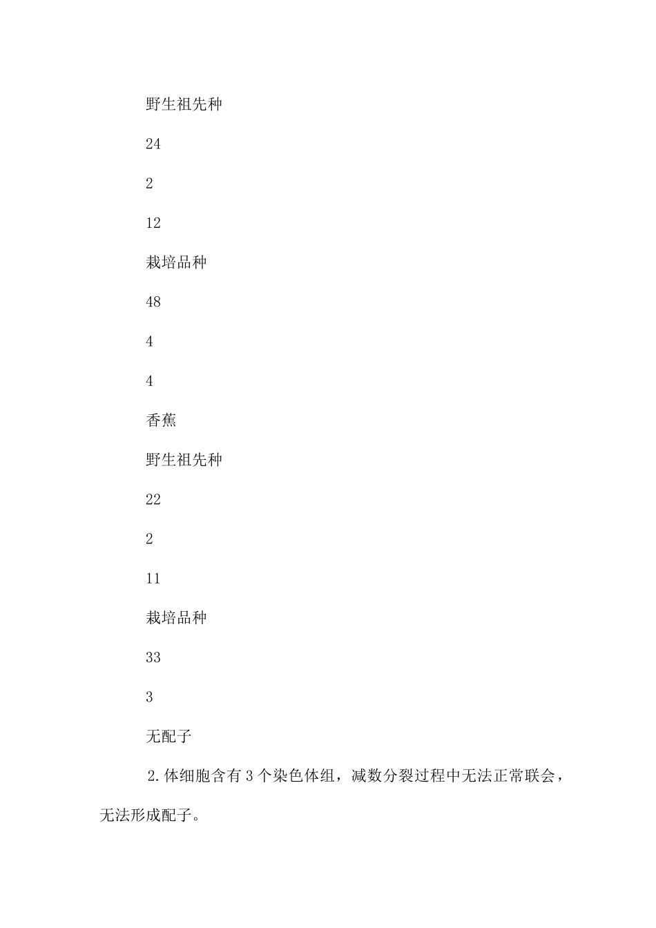 高一生物人教版必修二5.2染色体变异_第3页