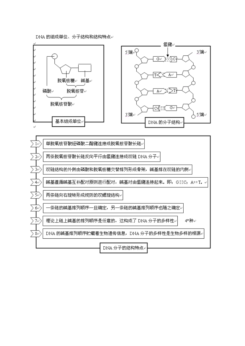 高三生物一轮复习知识结构网络_第2页