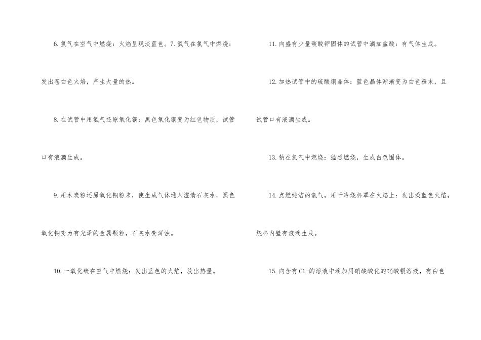 高中化学实验九大基本操作_第2页