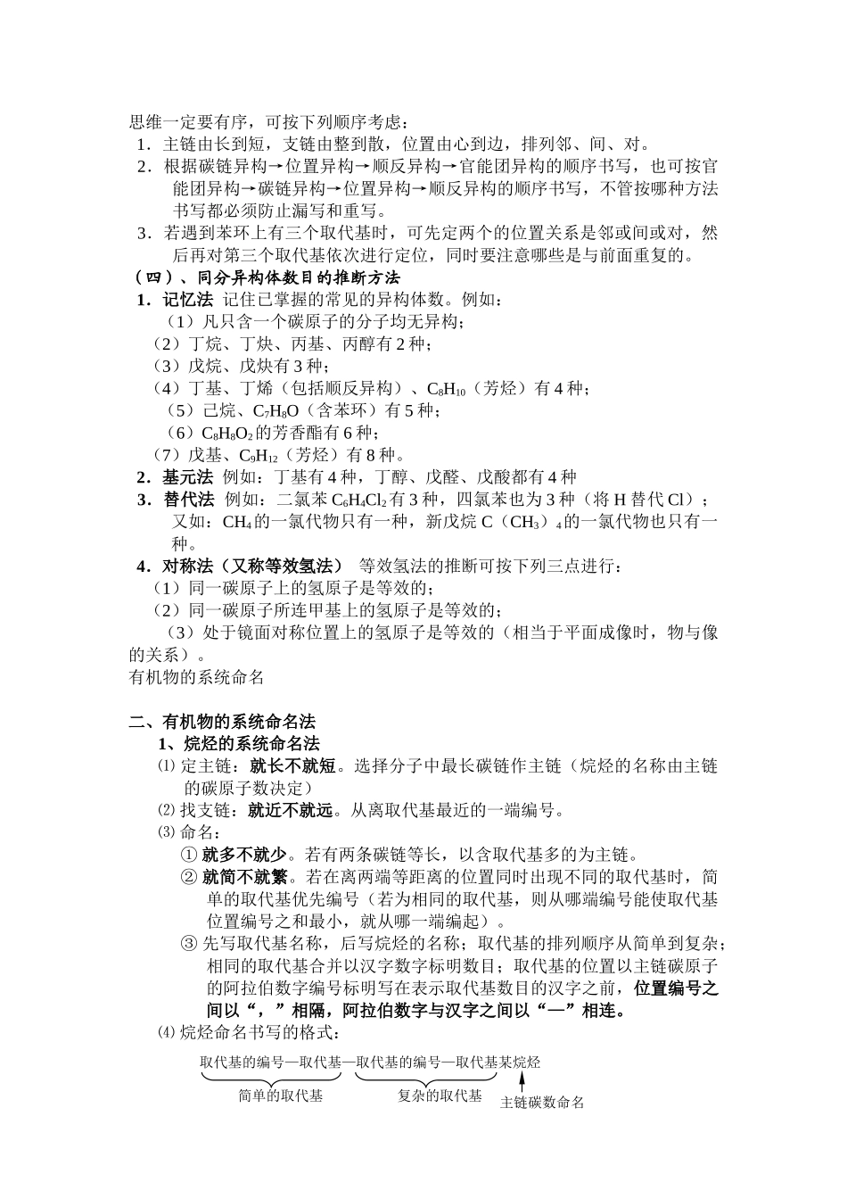 高中化学选修5知识点整理_第2页