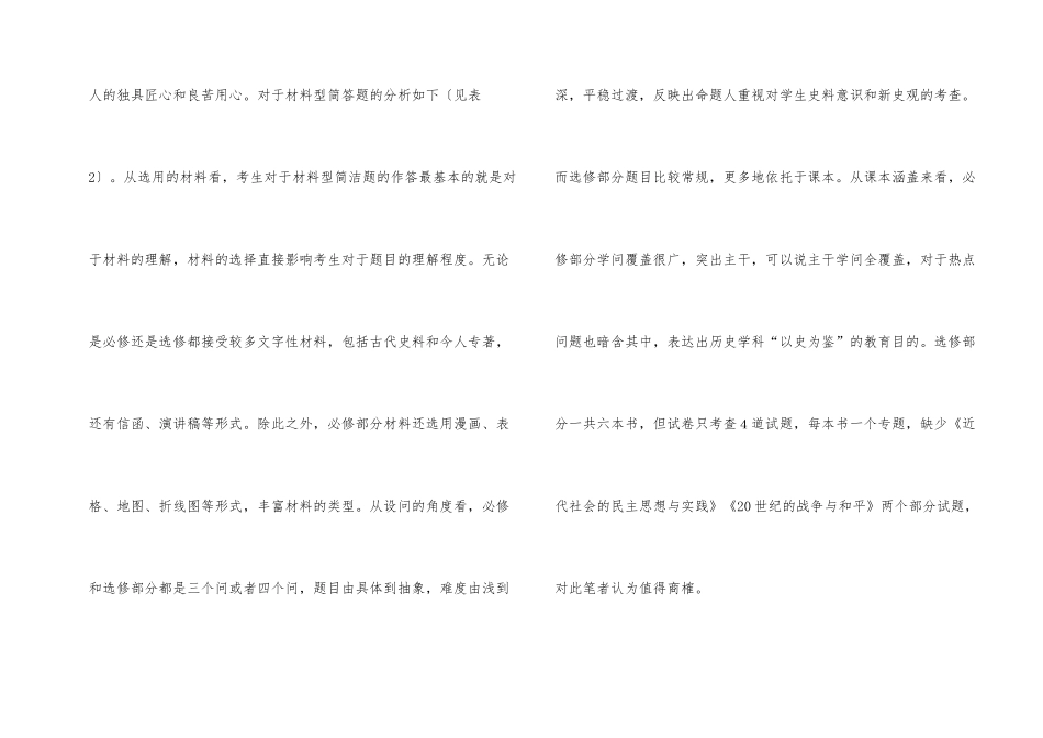 高中历史选修课教学现状研究_第2页