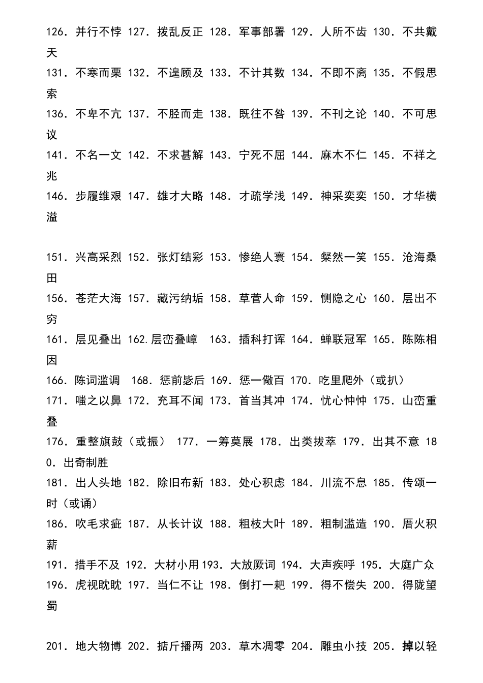 高中字形完全正确版_第2页