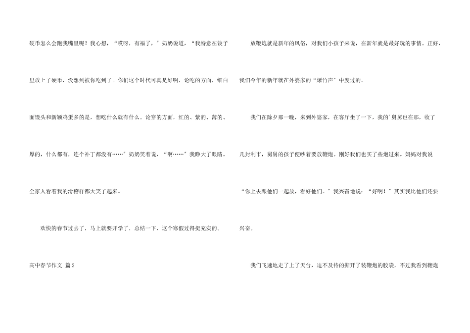 高中春节集锦七篇_第3页