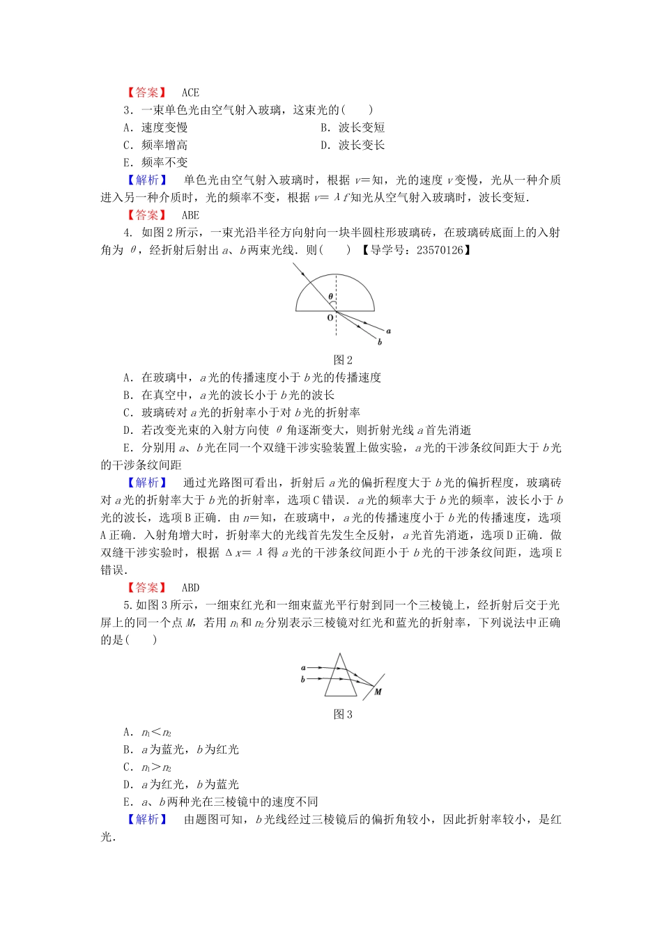 高中物理-章末综合测评3-新人教版1_第2页