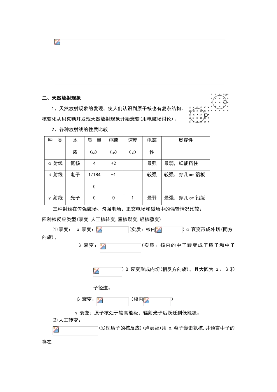 高中物理之原子模型与衰变跃迁_第3页