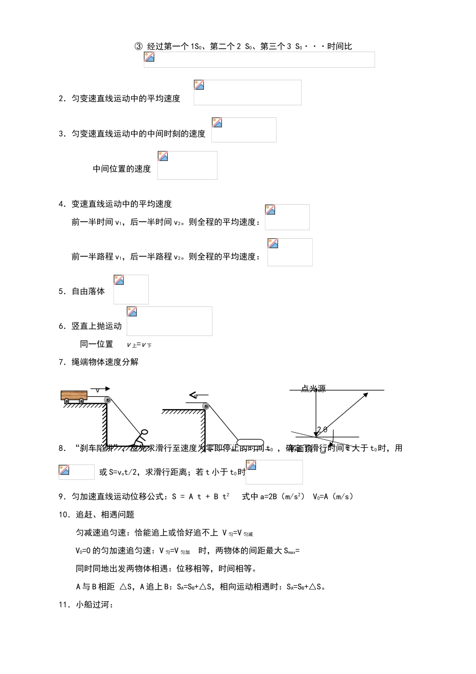 高中物理重要二级结论_第2页