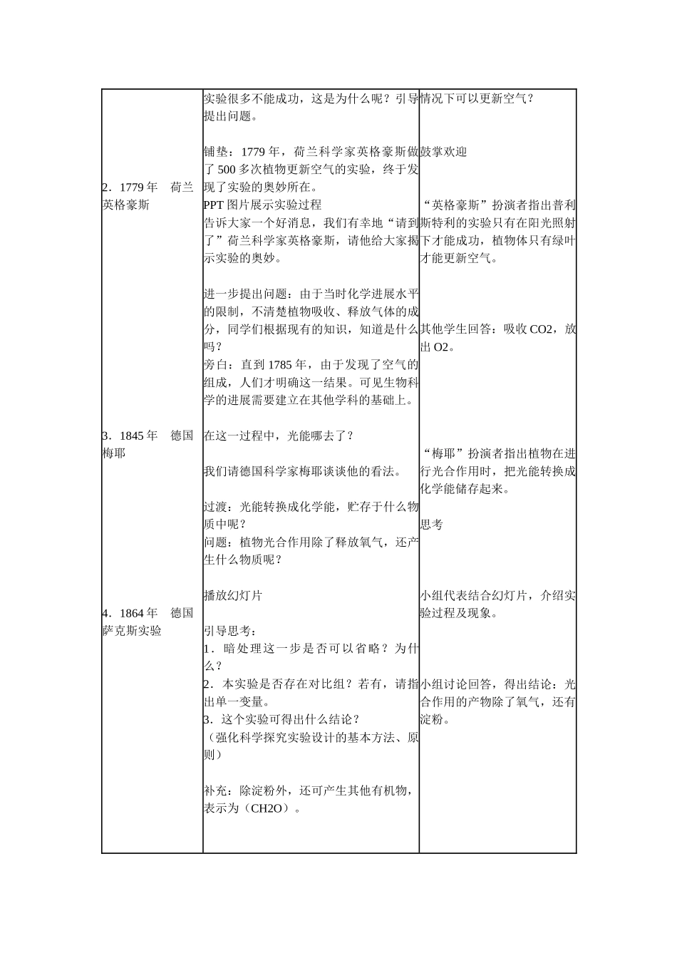 高中生物---能量之源—光与光合作用教学设计-新人教版必修11_第2页