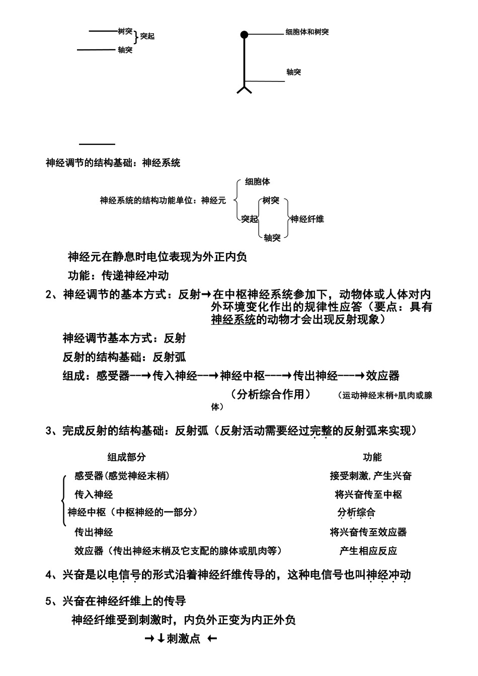 高中生物必修3浓缩版笔记_第3页