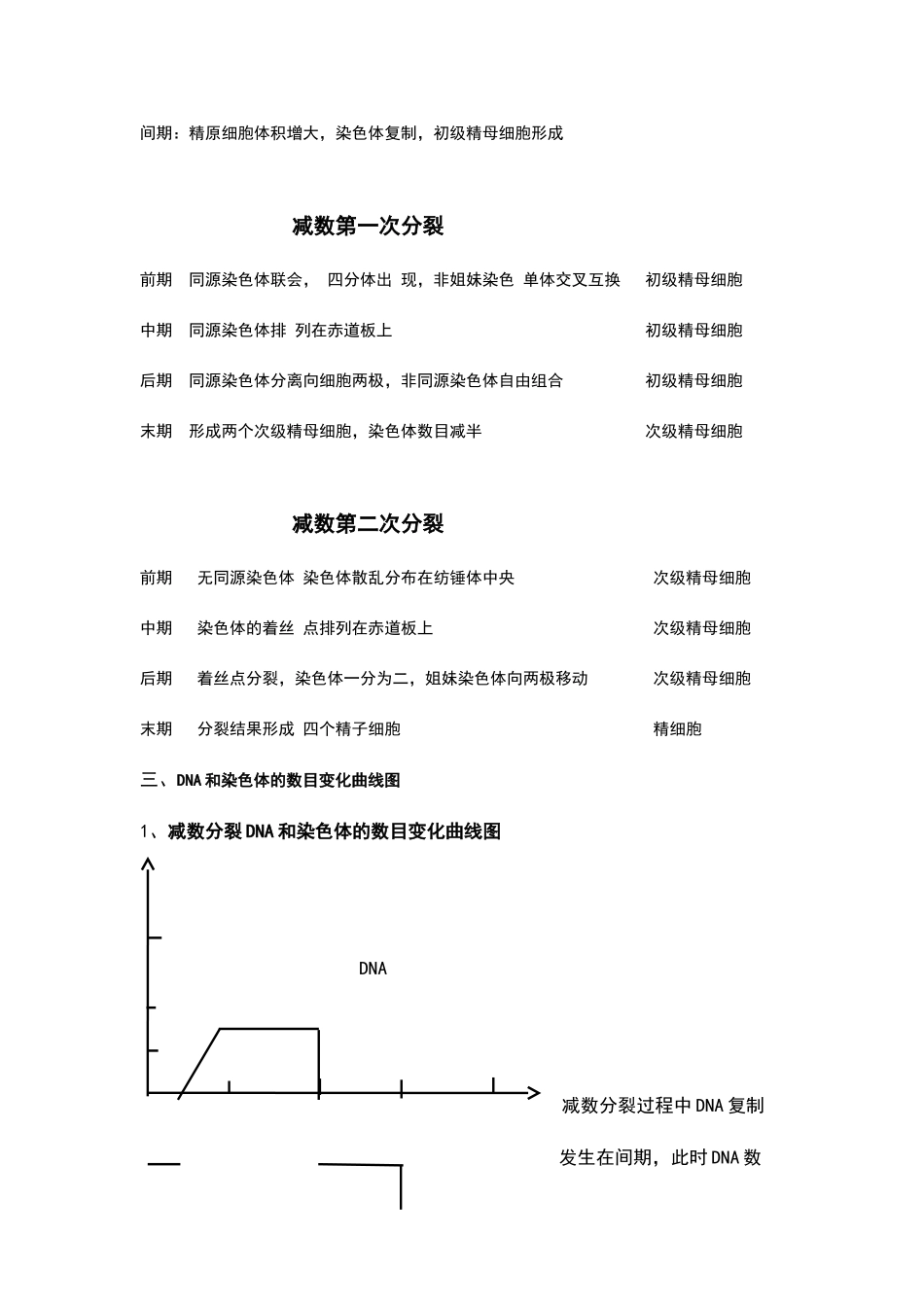高中生物有丝分裂和减数分裂_第3页