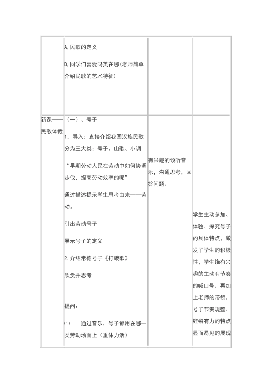 高中音乐鉴赏课——汉族民歌_第3页