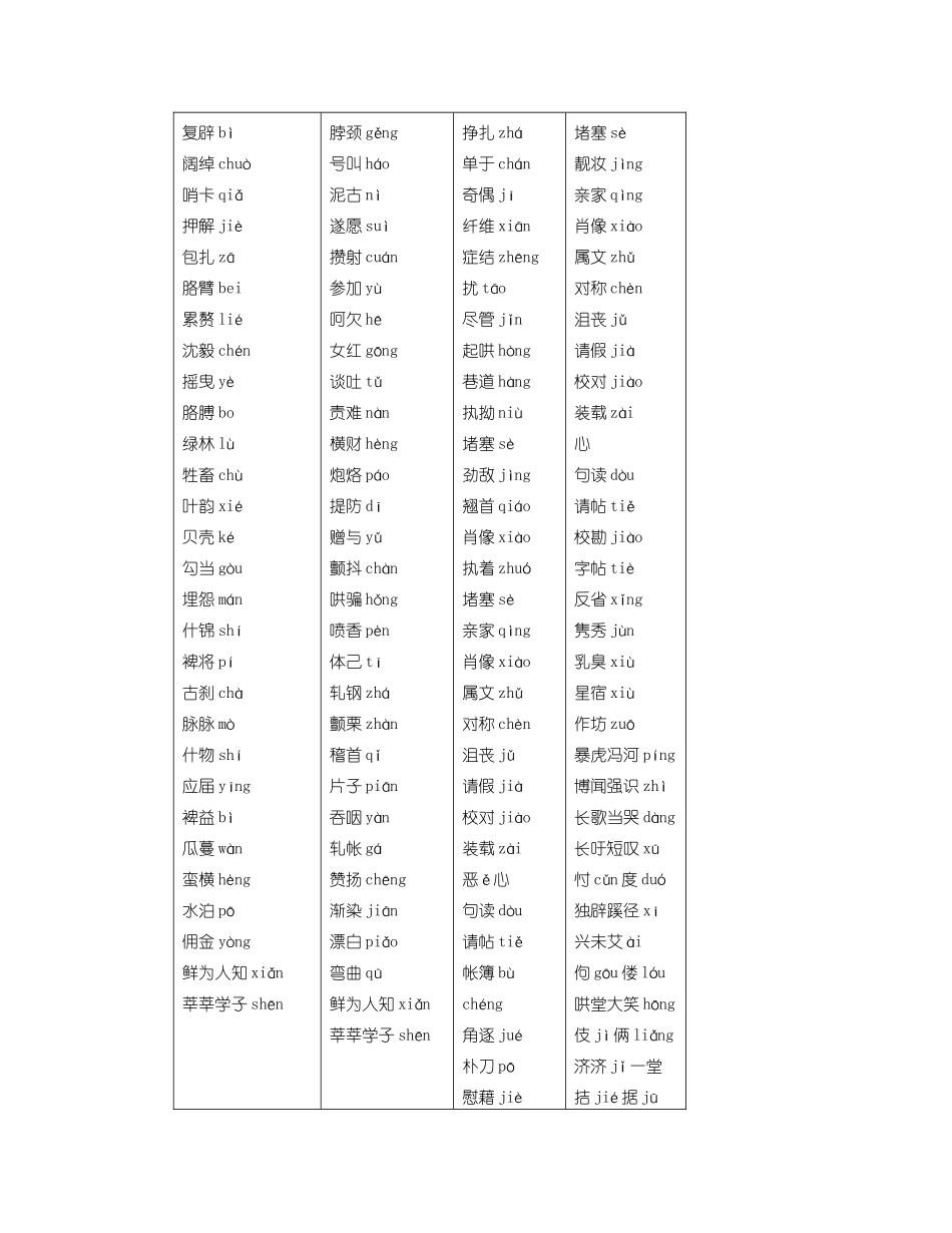 高考语文备考知识点整理笔记_第2页