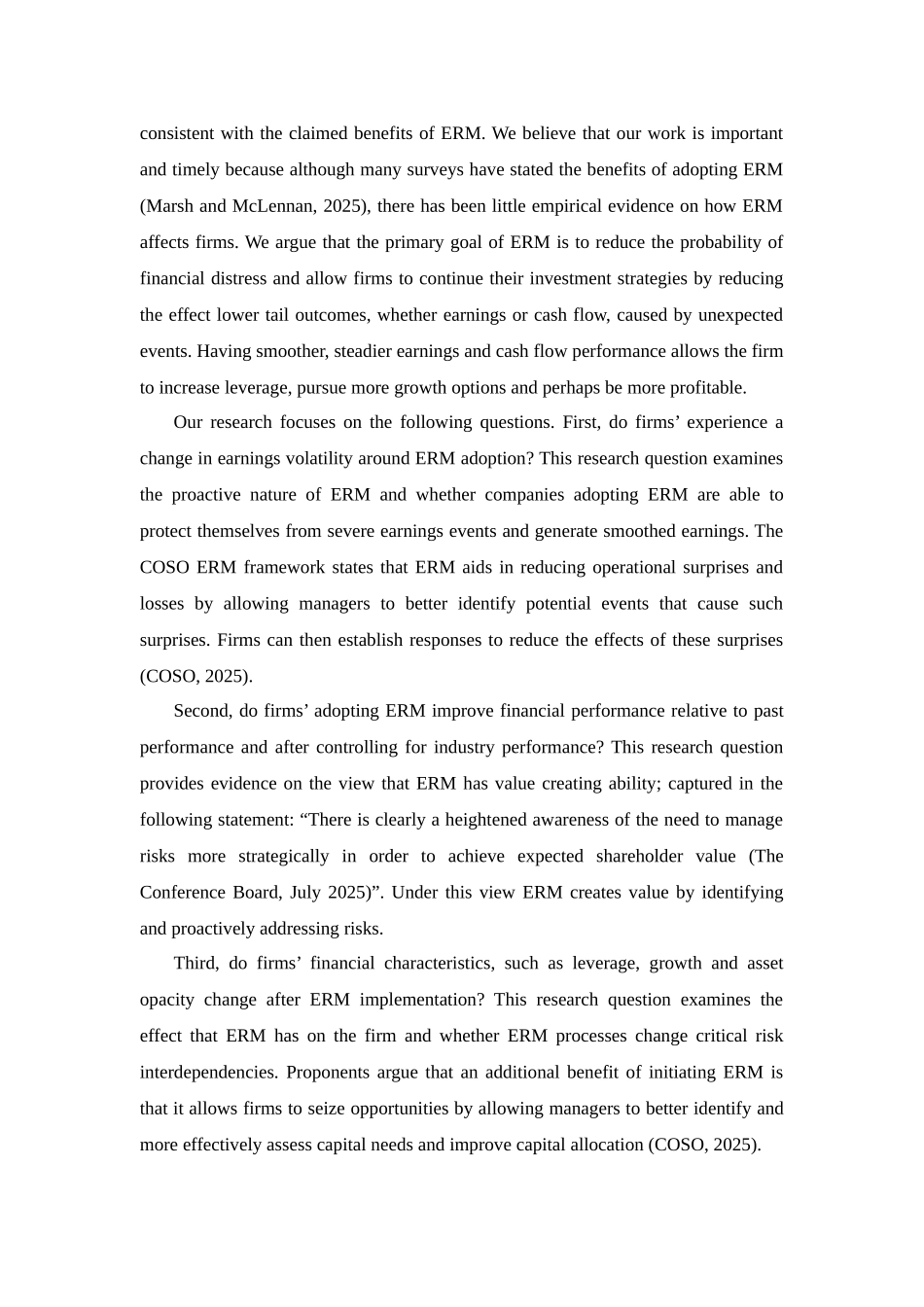 -企业风险管理对企业绩效的影响外文翻译学士学位论文_第2页