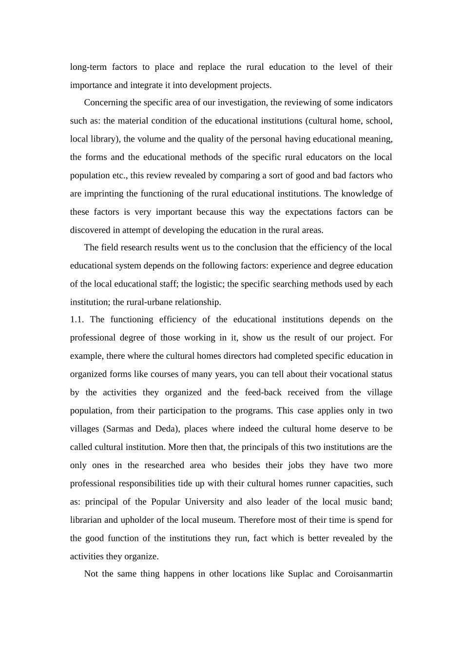 -罗马尼亚的农村教育现状和前景外文翻译学士学位论文_第2页