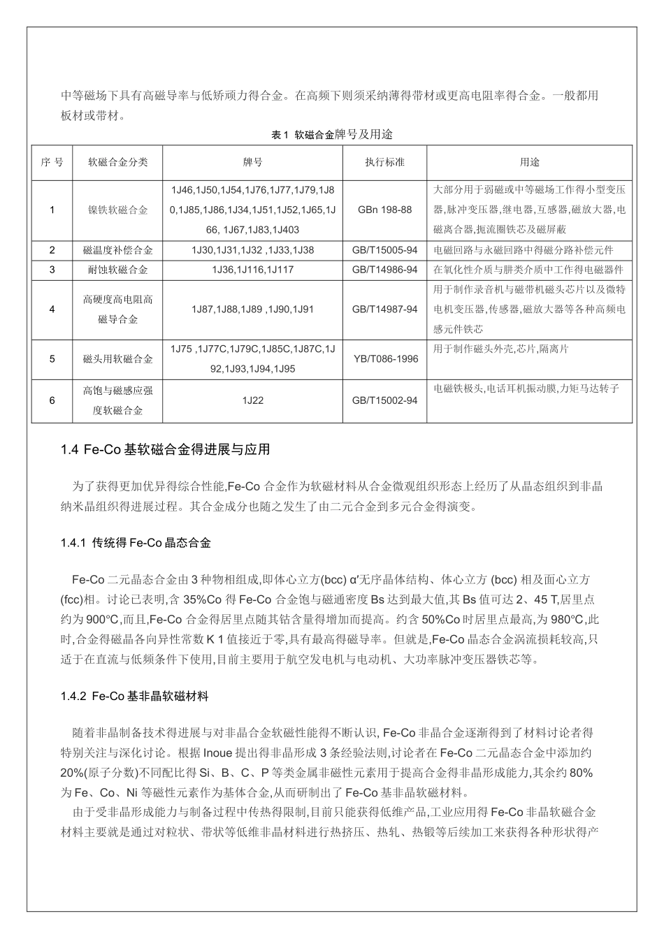 1j22高饱和磁感应强度软磁合金_第2页