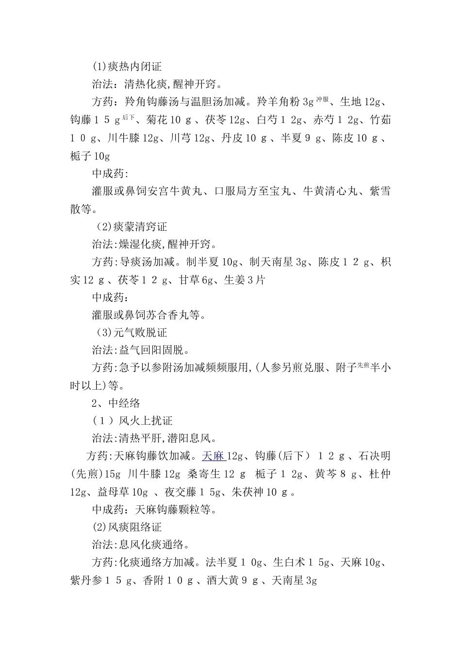 2025年中风优势病种诊疗方案_第3页