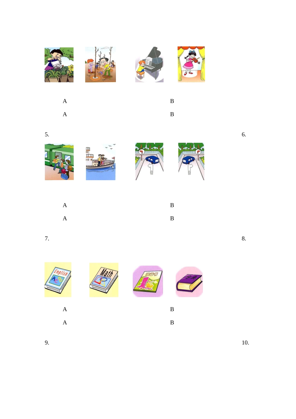 2025年小学英语升学考试试题_第2页