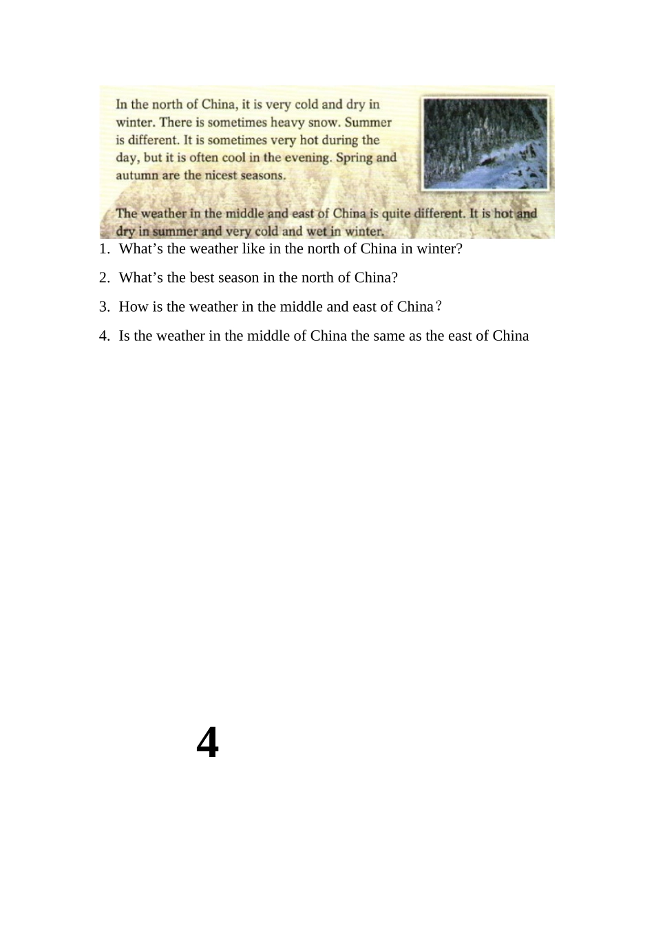 2025年广州小升初外国语学校英语模拟面试精练朗读文章并回答问题_第3页