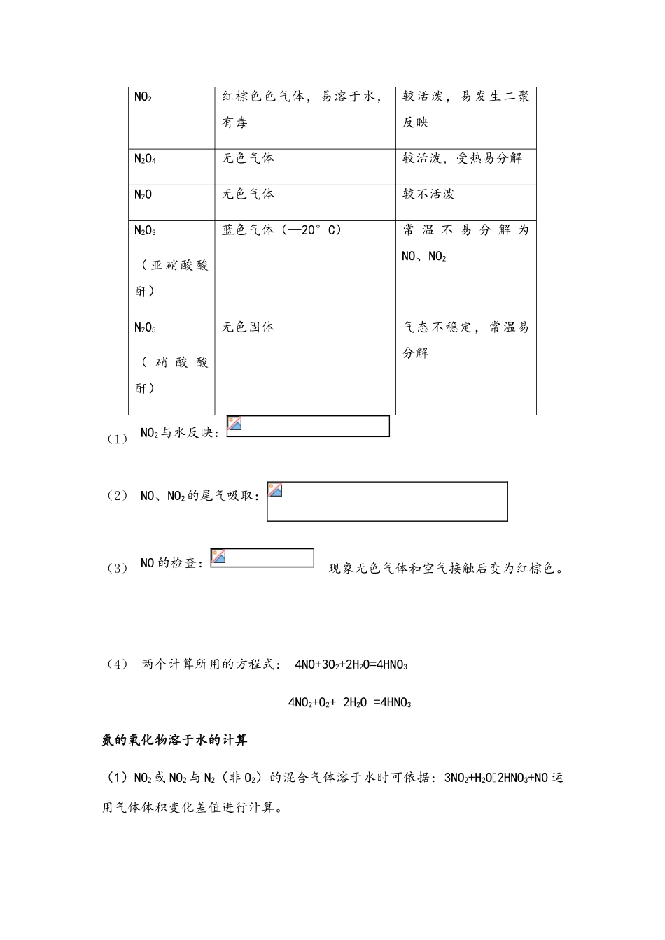 2025年氮及其化合物知识归纳总结_第2页