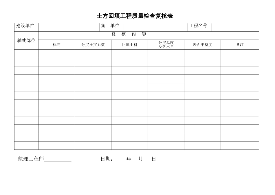 2025年监理现场实测表全套平行检验记录表_第3页
