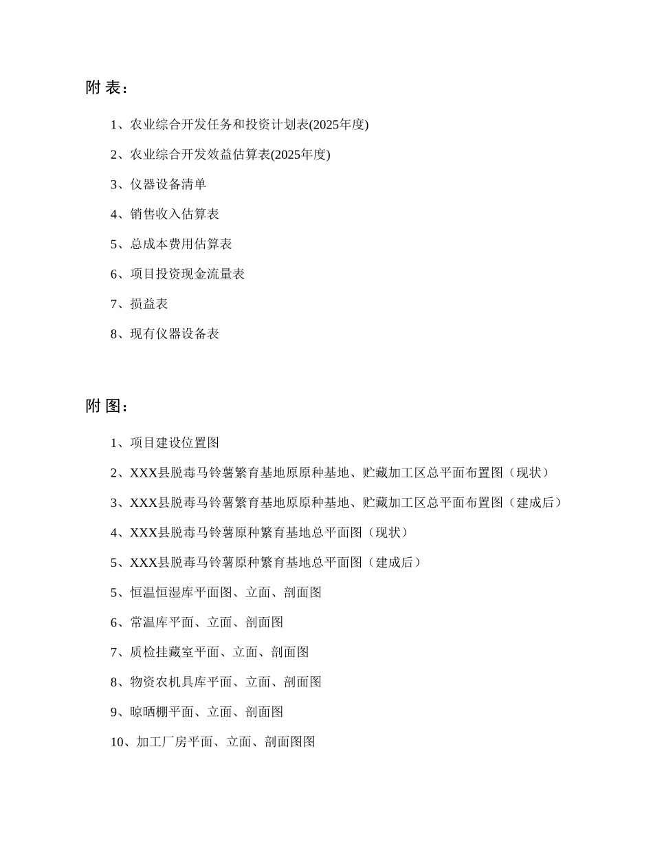 2025年马铃薯良种繁育基地项目投资立项可行性报告_第2页