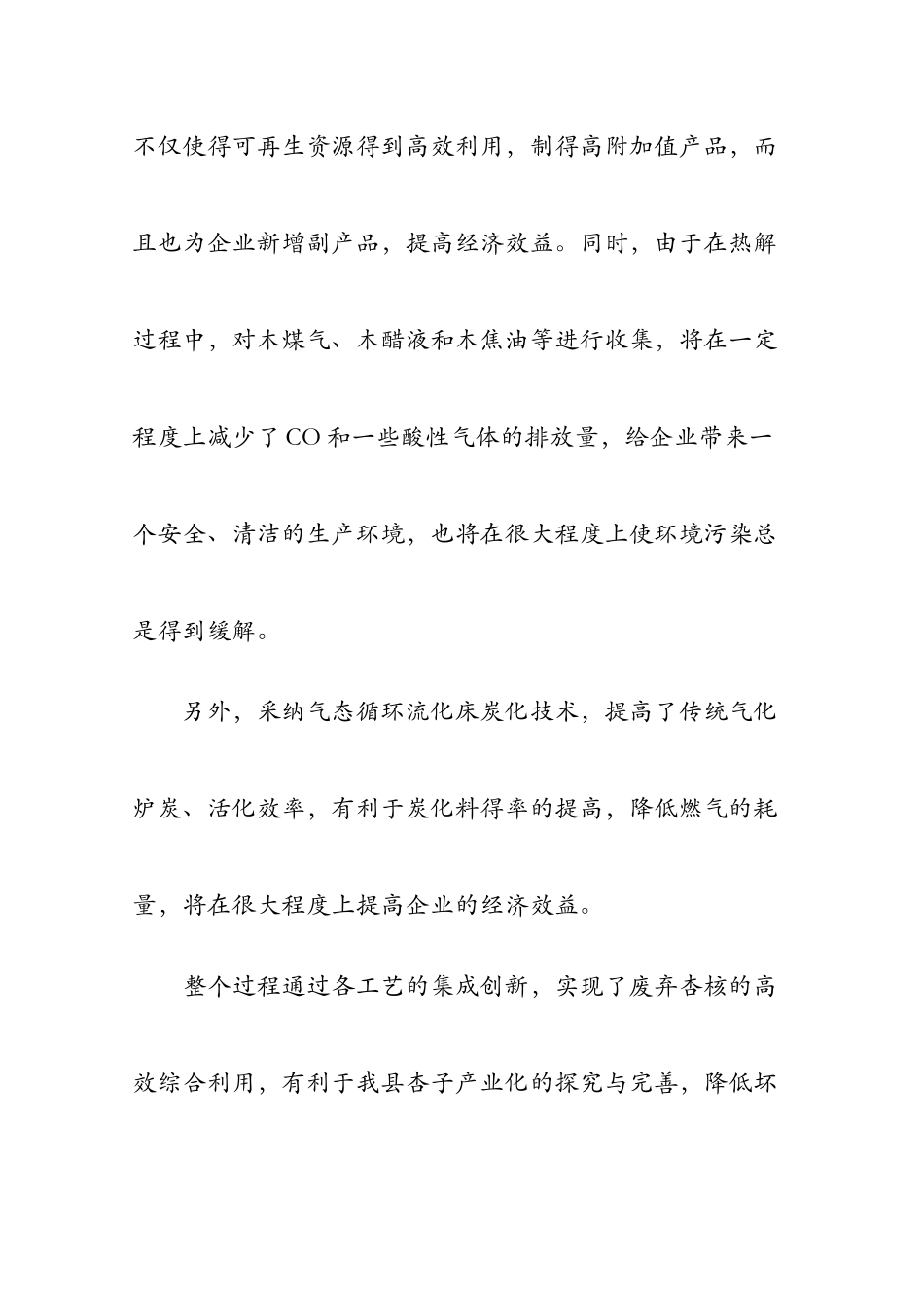 3000吨杏核活性炭建设项目建议书-完整版_第3页