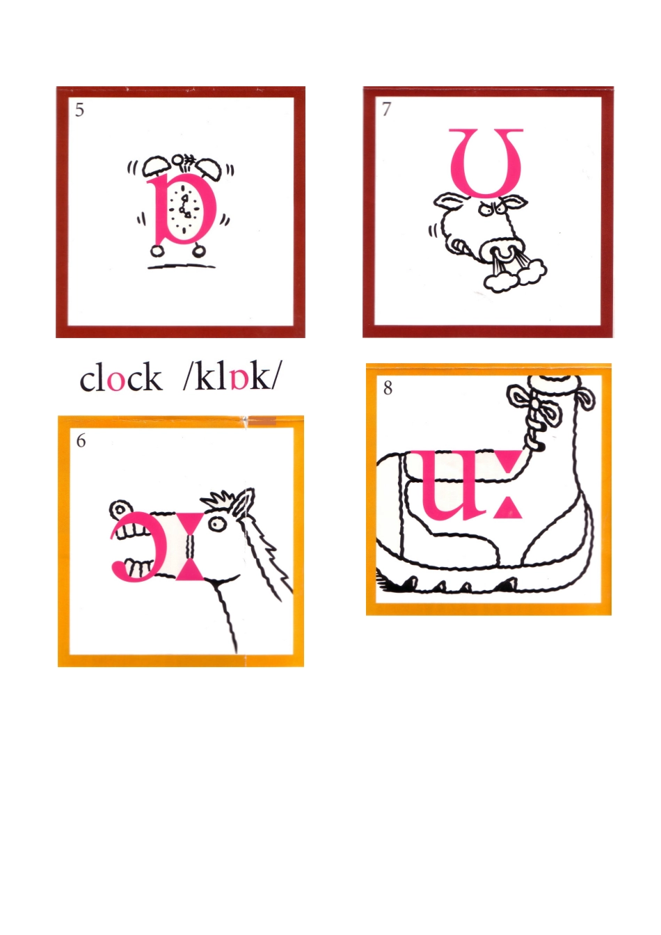 48个国际音标卡片_第2页