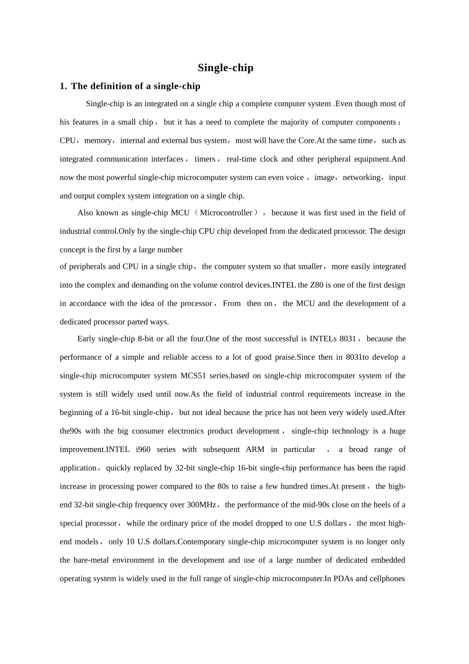 5电气自动化-单片机-外文文献-英文文献-外文翻译-中英对照大学毕设论文_第1页