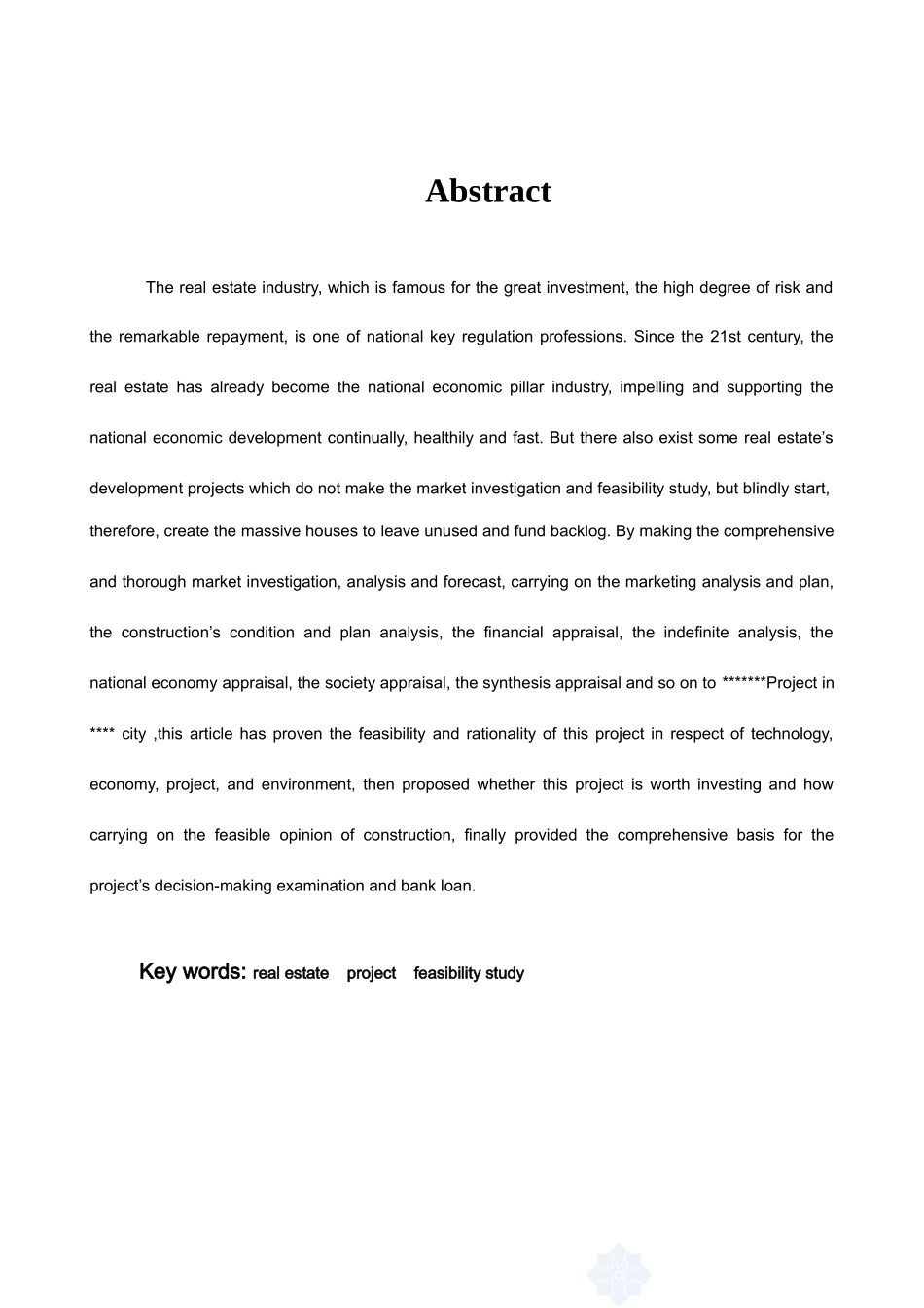 XXXX房地产开发项目可行性研究_第3页