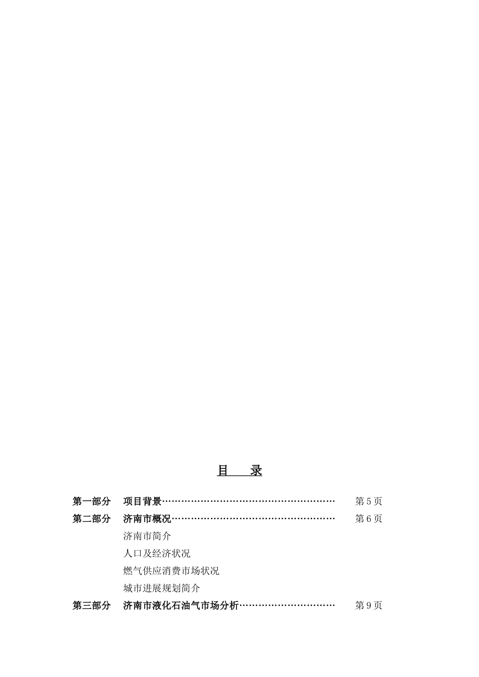 XX有限公司与济南市煤气公司合资经营项目可行性研究报告_第3页