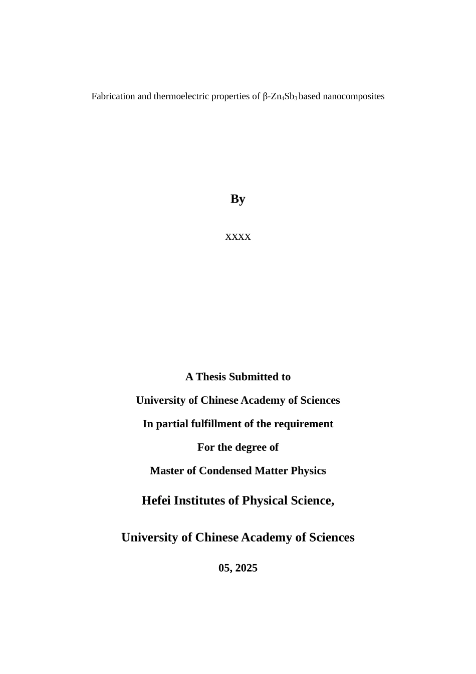 βzn4sb3基纳米复合体系的制备与热电性质研究凝聚态物理本科论文_第3页