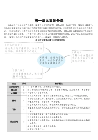 《北京的春节》教学教案