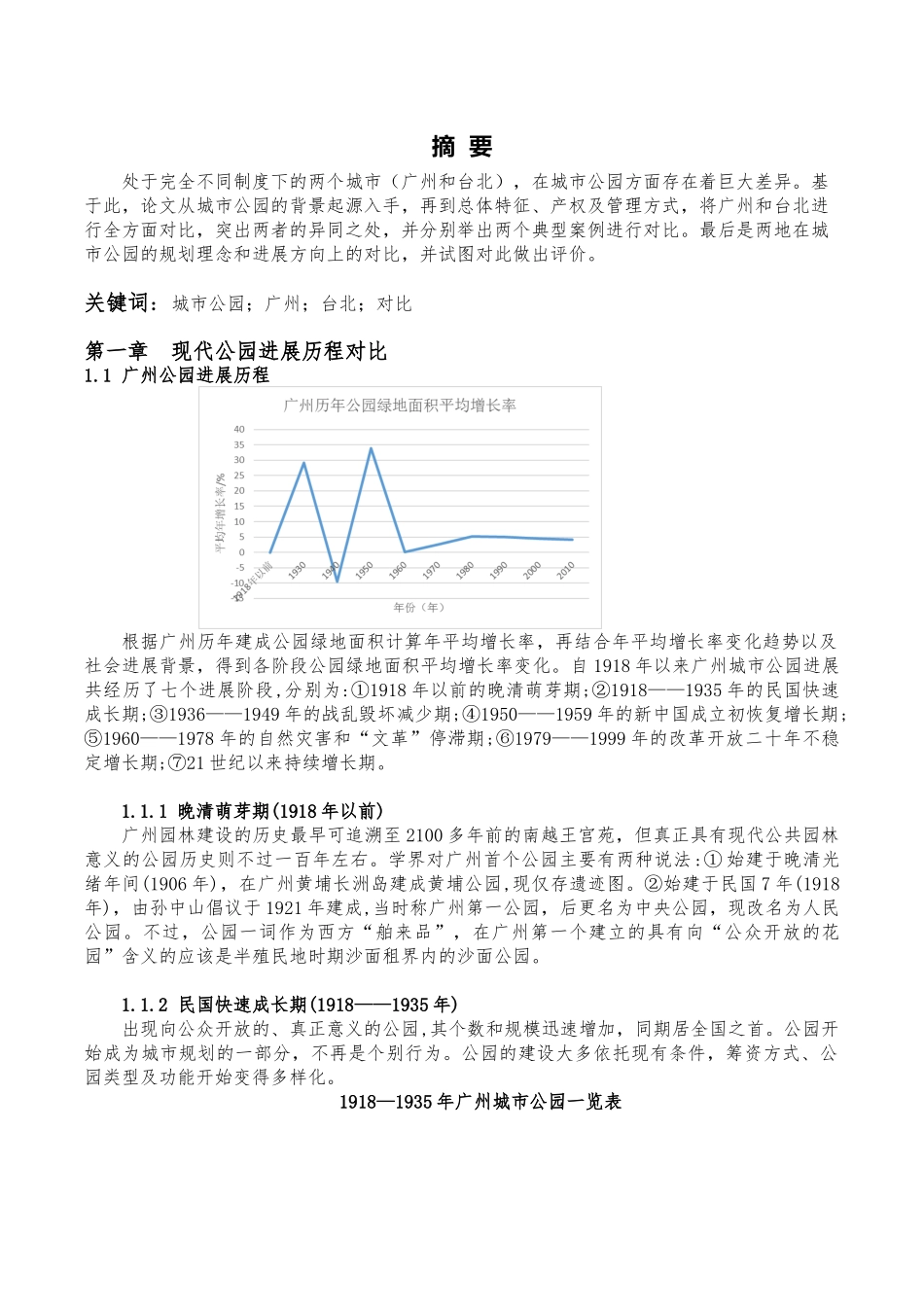 《城市地理学与区域规划》课程论文城市公园对比研究学位论文_第2页