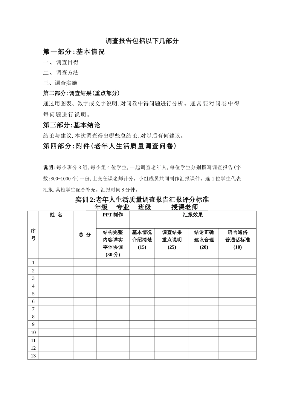 《老年护理学》实训课评分标准_第2页