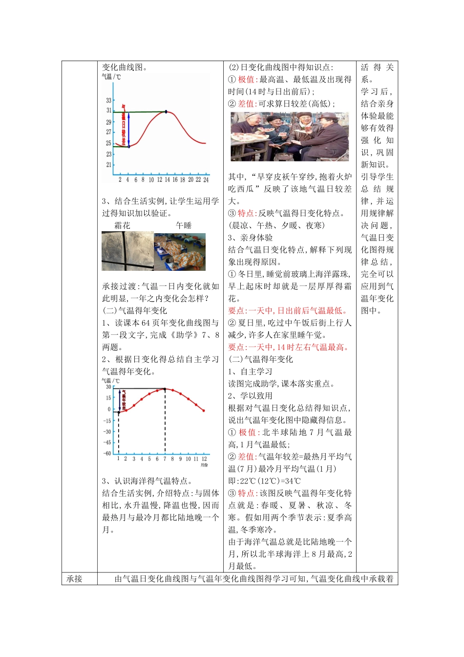 七年级地理上册第4章第二节气温的变化与差异教案商务星球版教案_第3页