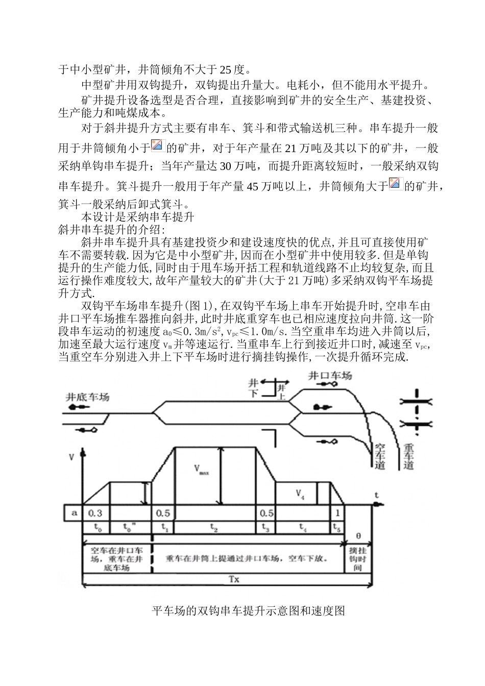上社公司副斜井提升机选型设计说明书大学本科毕业论文_第3页