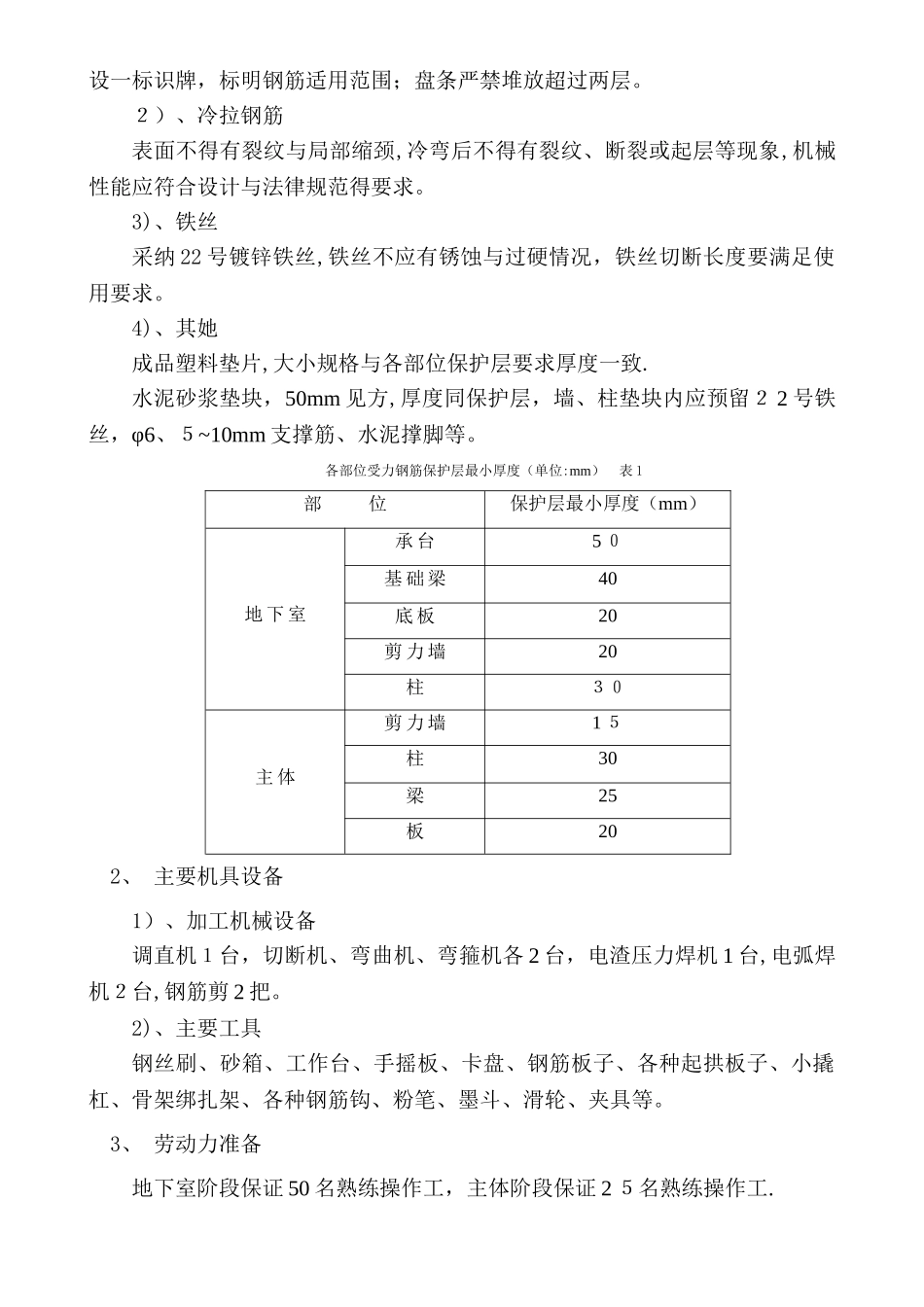 东城经典三期高层钢筋工程施工方案_第2页