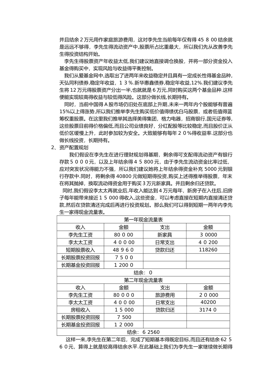 中产阶级家庭的金融理财案例规划_第3页