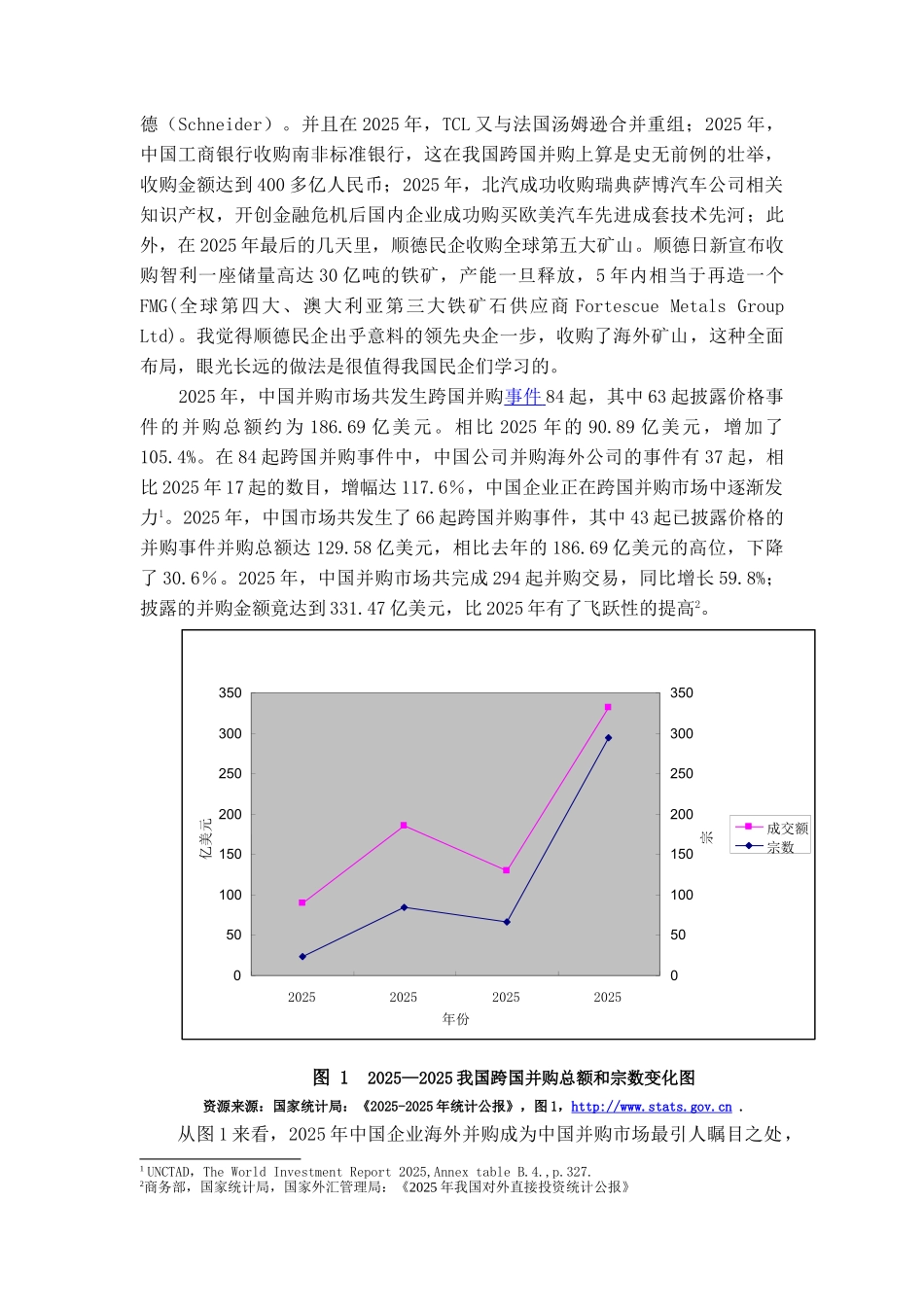 中国企业对外跨国并购战略选择研究学位论文_第3页