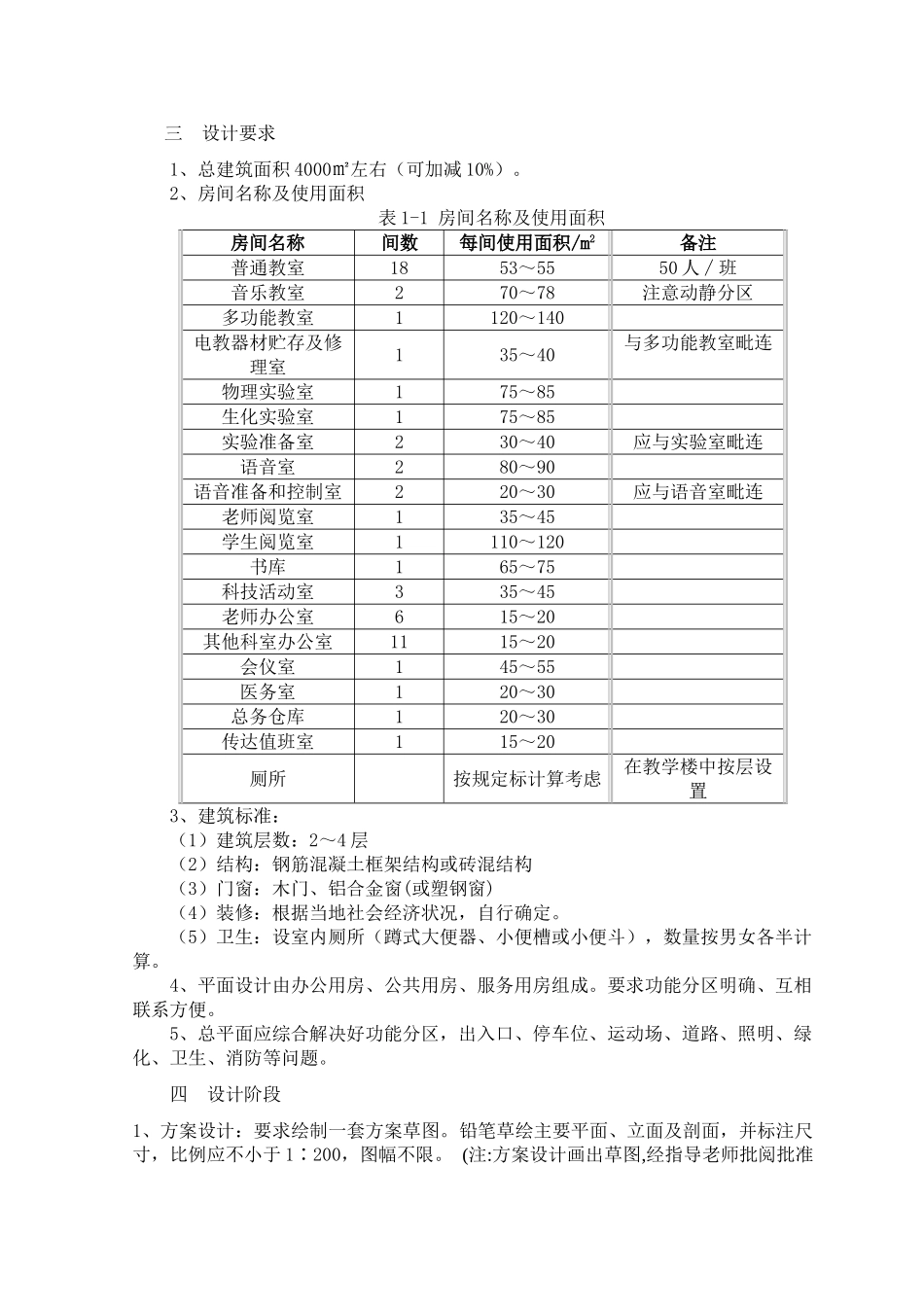 中学教学楼设计论文大学论文_第3页