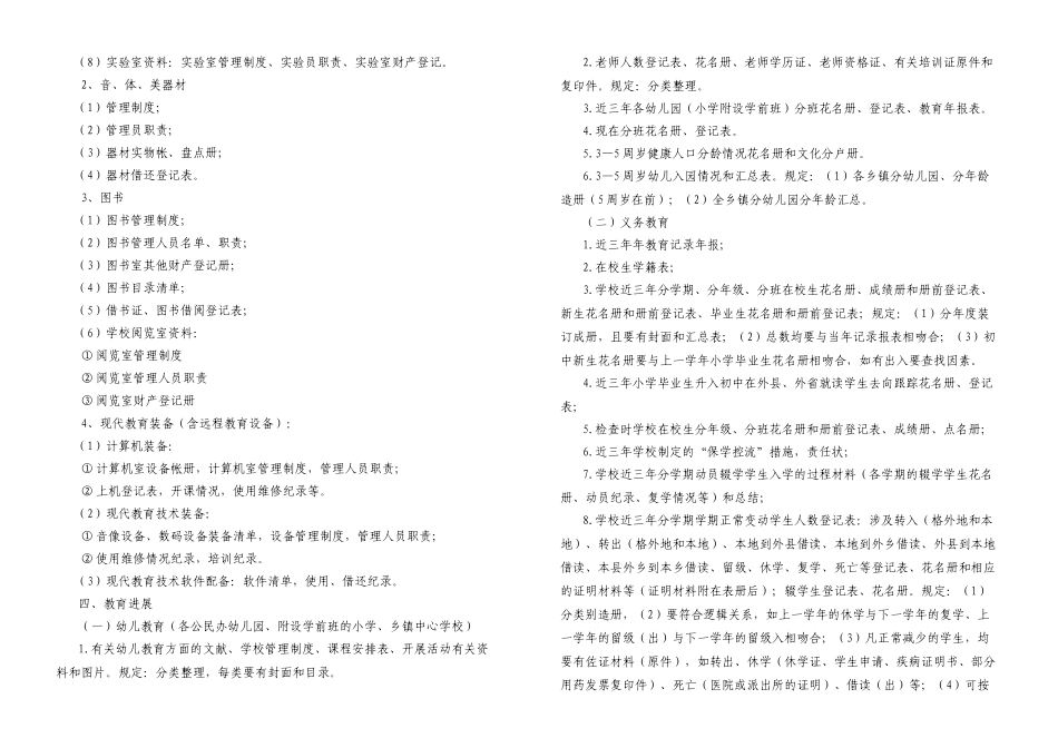 中小学校幼儿园迎省检必备材料_第3页