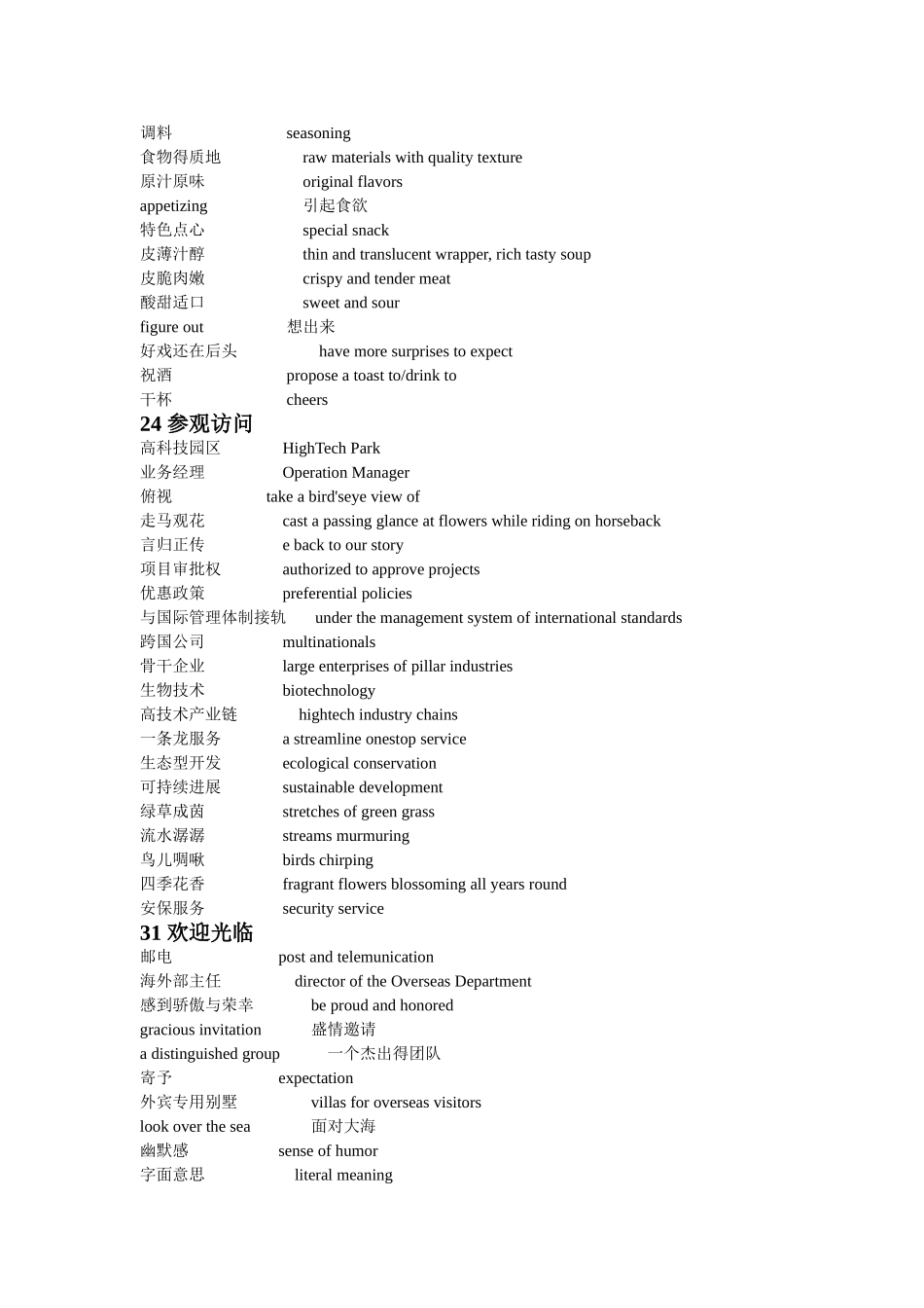 中级口译教程第四版词汇预习汇总_第2页