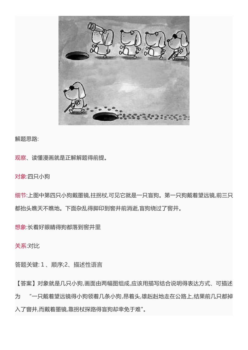 中考专题图文转换题答题技巧_第3页