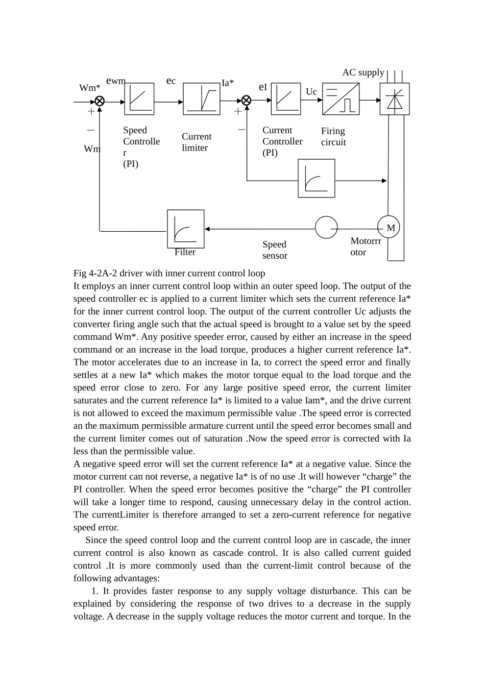 中英文翻译直流电机的闭环控制和微机接口大学毕设论文_第2页