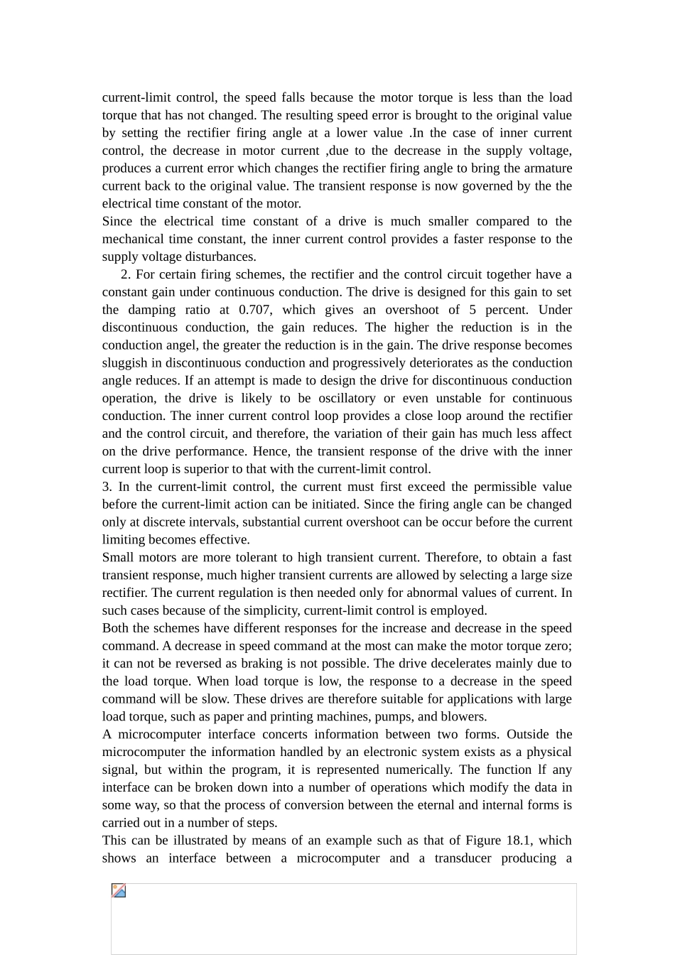 中英文翻译直流电机的闭环控制和微机接口大学毕设论文_第3页