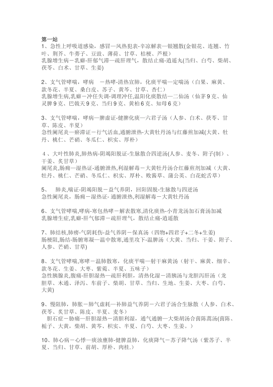 中西医结合实践技能一二三站供参考_第1页