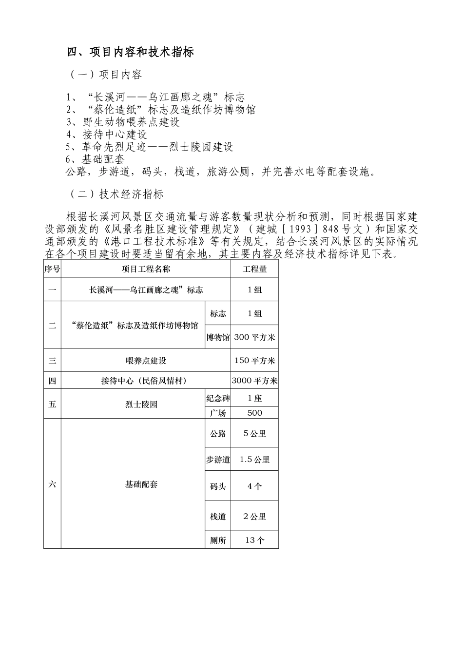 乌江画廊长溪河景区开发项目可行性研究报告_第3页