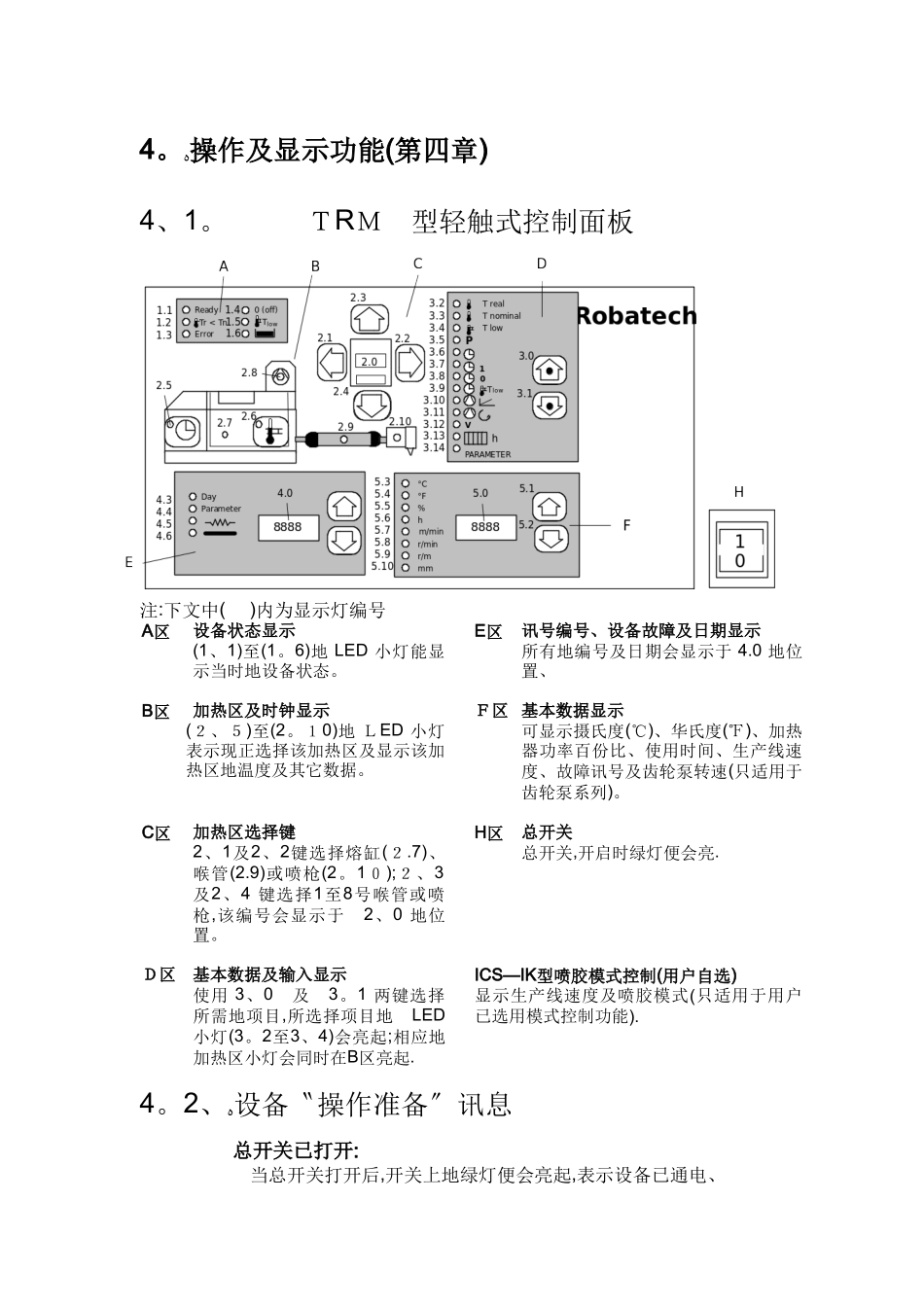 乐百得胶箱操作及显示功能_第1页