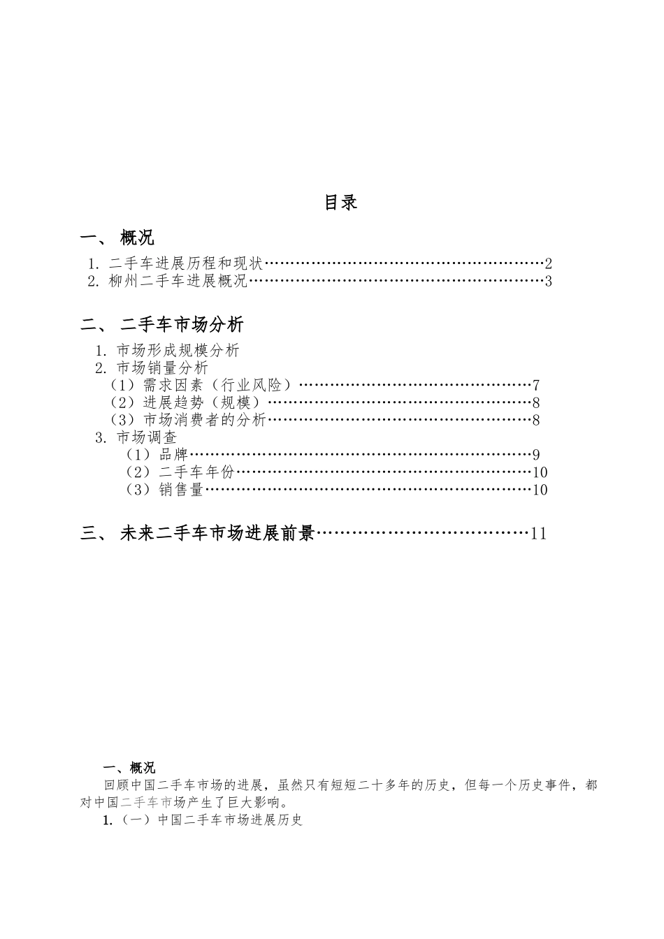 二手车企业可行性研究报告_第2页