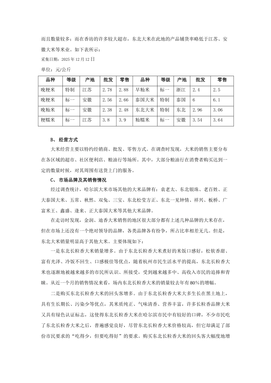 五常大米品牌策划书_第2页