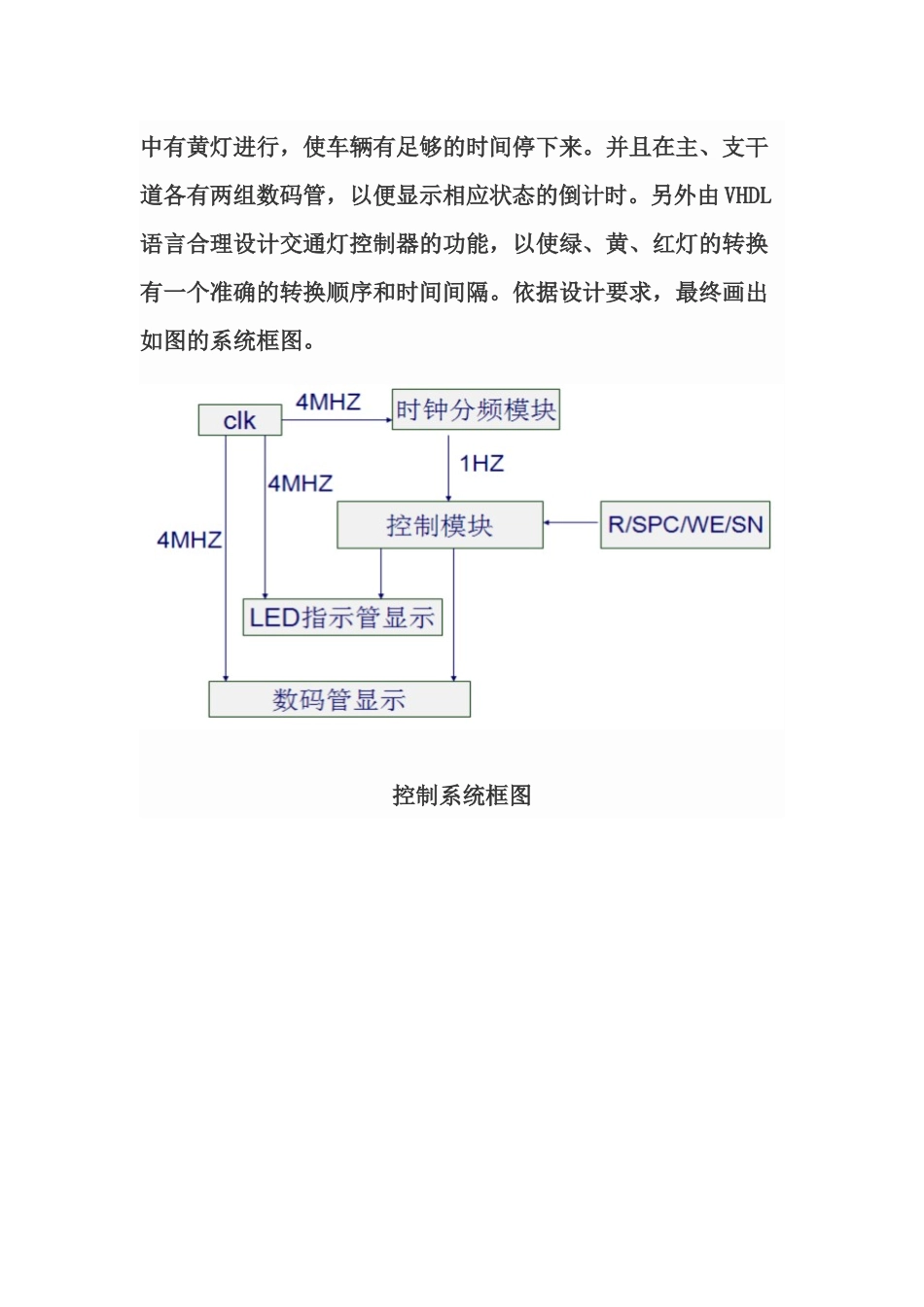 交通灯控制器的具体设计方案_第2页